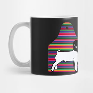 Serape Ear Tag - Market Goat - NOT FOR RESALE WITHOUT PERMISSION Mug